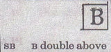 98221 1857 DIE 2 1D PL.37 (SG40)(SB DOUBLE B).