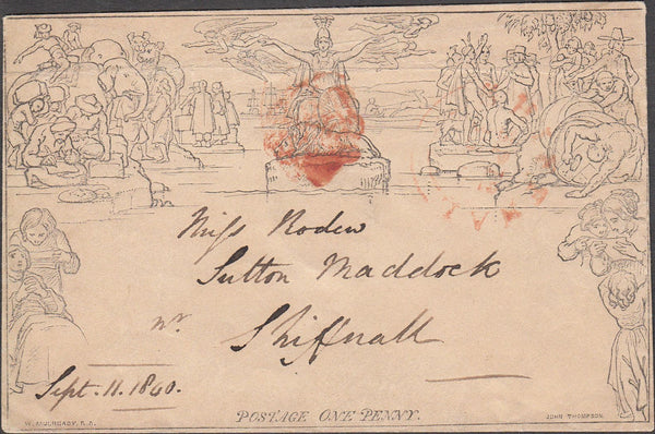 98438 - 1D MULREADY ENVELOPE/SHROPSHIRE.
