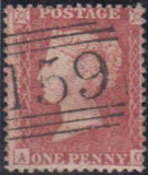 98833 - 1856/1857 DIE 2 PL.46 STUDY OF LETTERING AG.