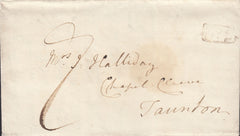 98961 - 1826 BRISTOL PENNY POST.