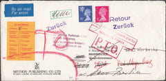 99054 - 1978? UNDELIVERED MAIL SCOTLAND TO GERMANY.