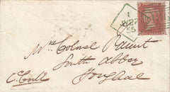 99206 - DUBLIN IRISH SPOON TYPE A1 (RA63) IN GREEN ON COVER (SPEC C1vc CAT £1300).