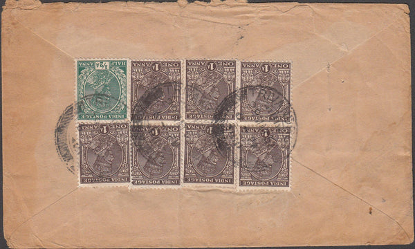 99315 - 1936 UNDERPAID MAIL INDIA TO LONDON.