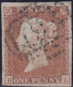 99543 - PL.116 (HL) (SG8)/"P FLAW" (SPEC BS32d CAT £55).