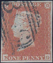 99599 - PL.118 (NG) (SG8)/"306" NUMERAL OF FROME IN BLUE (SPEC B1xb CAT £250).