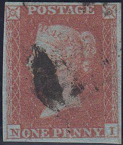 99609 - PL.125 (NI)/VERY BLUED PAPER (SG8a).