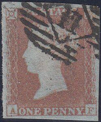 99617 - PL.118 (AF)/VERY BLUED PAPER (SG8a).