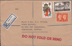 99656 - 1969 KGVI AND QEII COMBINATION ON COVER.