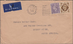 99699 - 1946 MAIL LONDON TO ARGENTINA.