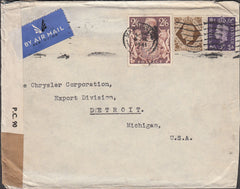 99775 - 1941 MAIL MANCHESTER TO USA.