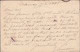 99796 - 1888 MAIL FRANCE TO THE ISLE OF MAN.