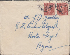 99838 - 1948 MAIL TO THE AZORES.