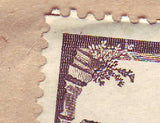 99877 - 1955 REGISTERED AIR MAIL WITH CASTLE SOUTHAMPTON TO USA.